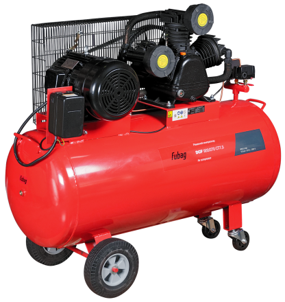 Компрессор масляный поршневой ременной Fubag DCF 900/270 CT7.5 двухступенчатый купить в Нижневартовске