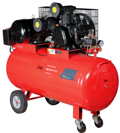 Компрессор масляный поршневой ременной Fubag DCF 900/270 CT7.5 двухступенчатый купить в Нижневартовске