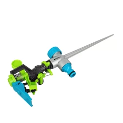 Разбрызгиватель усиленный, импульсный Palisad 65796, с регулировкой угла горизонт распыления до 39 м