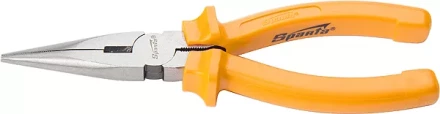 Длинногубцы Classic 160 мм прямые шлифованные пластмассовые рукоятки  SPARTA 17157 купить в Нижневартовске