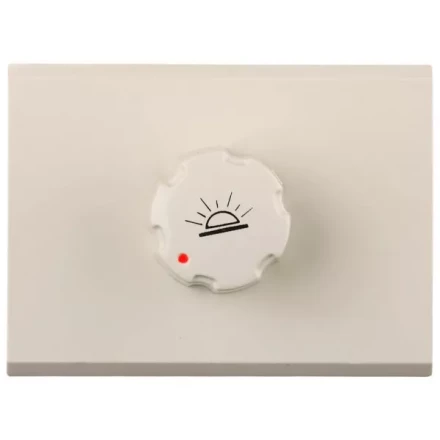 Диммер СВЕТОЗАР "ЭФФЕКТ" без вставки и рамки, цвет бежевый, 60-500Вт SV-54442-B купить в Нижневартовске