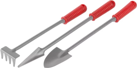 Набор GRINDA для ухода за комнатными растениями: Совок посадочный широкий, совок посадочный, грабельки, 3 предмета 8-422460-H3_z01 купить в Нижневартовске