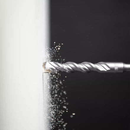 Бур по бетону Denzel, 14 x 160 мм, двойная спираль, три пылеотводящие кромки, купить в Нижневартовске