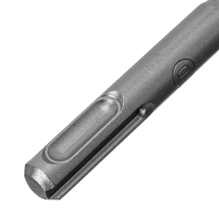 Бур по бетону Denzel, 10 x 210 мм, двойная спираль, три пылеотводящие кромки, 705017 купить в Нижневартовске