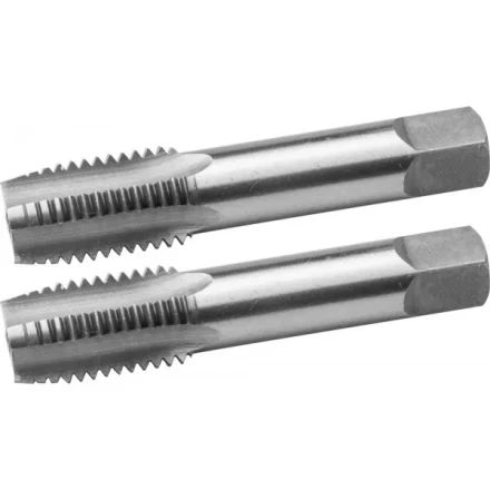 Комплект метчиков ЗУБР "МАСТЕР" ручных для нарезания метрической резьбы, М10 x 1,5, 2шт 4-28006-10-1.5-H2 купить в Нижневартовске