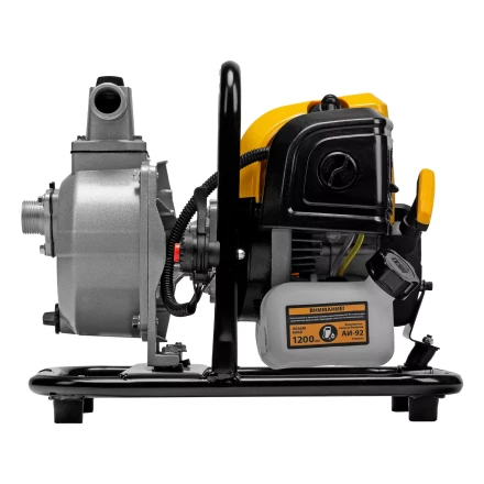 Мотопомпа бензиновая для чистой воды Denzel PX-25, 52 см3, 1", 170 л/мин, глуб 8 м, напор 30 м 99205 купить в Нижневартовске