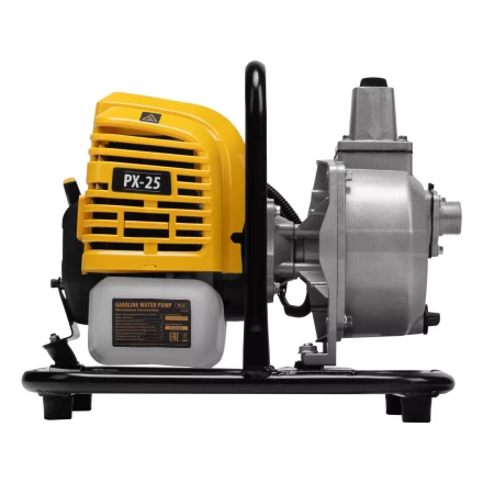 Мотопомпа бензиновая для чистой воды Denzel PX-25, 52 см3, 1", 170 л/мин, глуб 8 м, напор 30 м 99205 купить в Нижневартовске