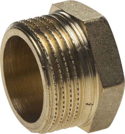 Заглушка GENERAL FITTINGS латунь, 6-ти гранная головка, наружная резьба, 3/4&quot; 51098-S-3/4 купить в Нижневартовске