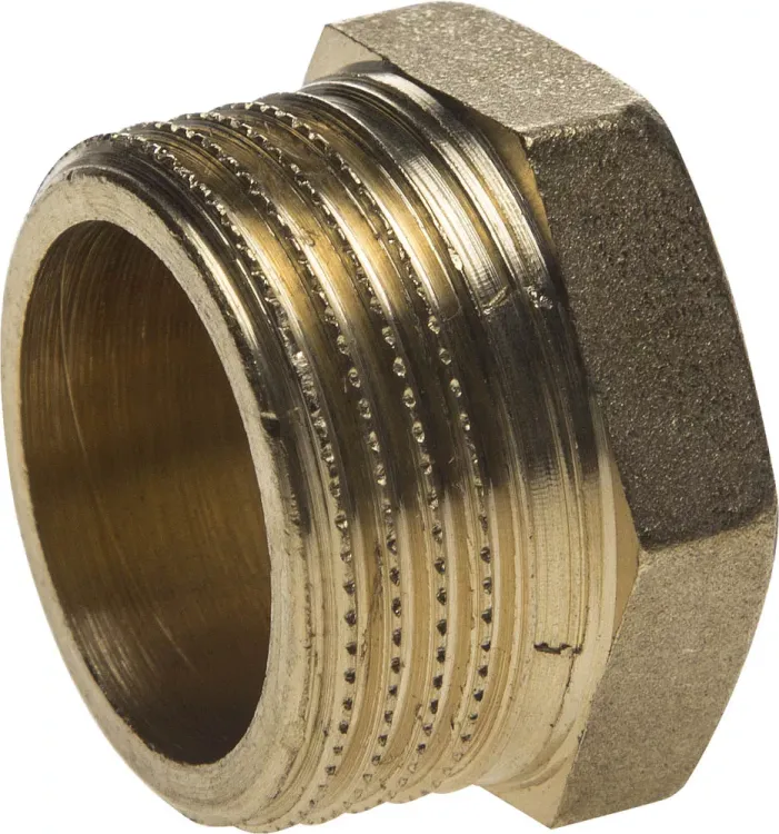 Заглушка GENERAL FITTINGS латунь, 6-ти гранная головка, наружная резьба, 3/4" 51098-S-3/4 купить в Нижневартовске