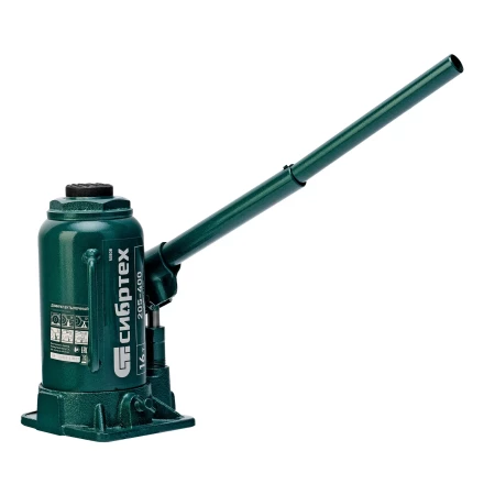 Домкрат гидравлический бутылочный Сибртех 50808, 16 т, 205-400 мм купить в Нижневартовске