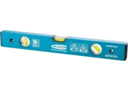 Уровень алюминиевый усиленный 600 мм толщина профессиональный 2 мм 3 глазка GROSS 33625