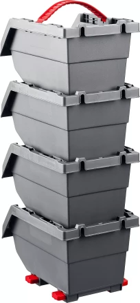 Набор лотков "Clickbin", 1,3 л, KETER 38066-K4 купить в Нижневартовске