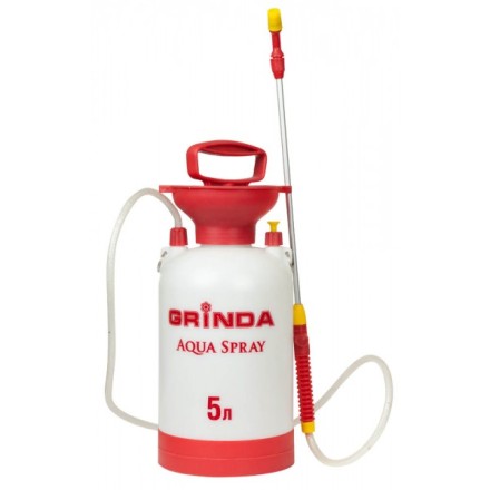 Опрыскиватель садовый GRINDA &quot;Aqua Spray&quot;, широкая горловина, устойчивое дно, алюминиевый удлинитель, 5л 8-425115_z01 купить в Нижневартовске