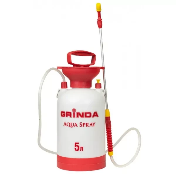 Опрыскиватель садовый GRINDA "Aqua Spray", широкая горловина, устойчивое дно, алюминиевый удлинитель, 5л 8-425115_z01 купить в Нижневартовске