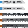 URAGAN T-хвост., по металлу/дереву, 5 шт, набор полотна для лобзика (159489-H5) купить в Нижневартовске