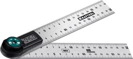 Транспортир-угломер ЗУБР из нержавеющей стали, многофункциональный, нониусный 34682 купить в Нижневартовске