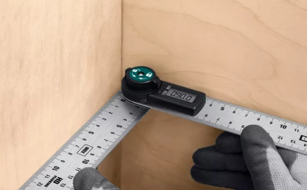 Транспортир-угломер ЗУБР из нержавеющей стали, многофункциональный, нониусный 34682 купить в Нижневартовске