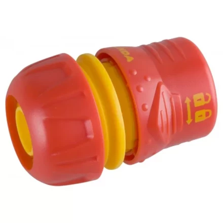 Соединитель GRINDA "Premium" с запирающим механизмом, пластмассовый с TPR, 3/4" 8-426428 купить в Нижневартовске