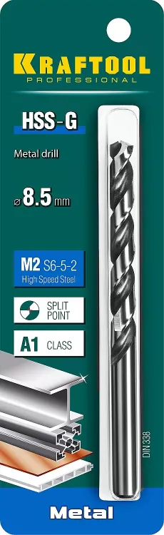 Сверла по металлу HSS-G 29651-8.5 купить в Нижневартовске