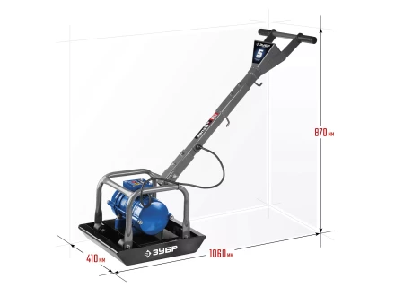 Виброплита электрическая ЗВПЭ-5 Г серия ПРОФЕССИОНАЛ купить в Нижневартовске