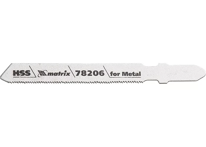 Полотна для электролобзика по металлу 3 шт T118G 50 х 0,8мм HSS MATRIX Professional 78206 купить в Нижневартовске