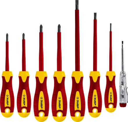 Наборы отверток диэлектрических ПРОФИ ЭЛЕКТРИК серия ПРОФЕССИОНАЛ купить в Нижневартовске