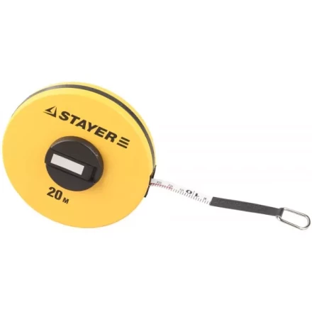 Мерная лента STAYER "STANDARD" фиберглассовая двусторонняя, 20м 34153-20 купить в Нижневартовске
