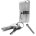 Механизм ЗУБР "МАСТЕР" цилиндровый, тип "ключ-ключ", цвет хром, 5-PIN, 60мм 52101-60-2 купить в Нижневартовске