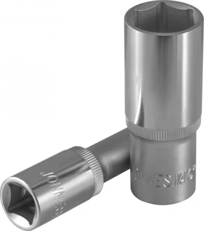 Головка торцевая шестигранная Jonnesway 1/2" М27 удл.  S04НD4127 47248