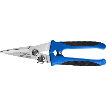 ЗУБР МУЛЬТИРЕЗ, 200 мм, универсальные технические ножницы, Профессионал (23215) купить в Нижневартовске