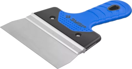 Шпатель ЗУБР "ПРОФЕССИОНАЛ" ФАСАДНЫЙ нержавеющий, 2к ручка. 150мм 10049-15_z03 купить в Нижневартовске