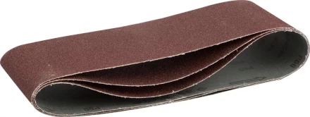 Лента шлифовальная бесконечная ЗУБР "МАСТЕР" на тканевой основе, для ЛШМ, P60, 100х610мм, 3шт 35543-060 купить в Нижневартовске