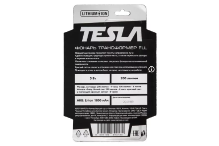 Фонарь TESLA FLL 5 Вт 200 Лм купить в Нижневартовске