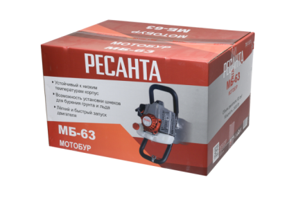 Мотобур МБ-63 Ресанта купить в Нижневартовске