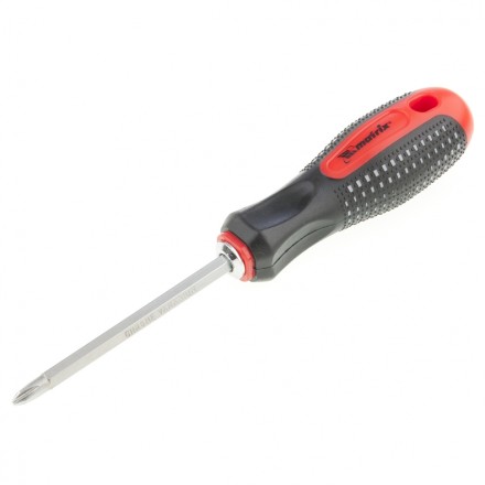 Отвертка комбинированная Fusion SL6,0 / Ph2 мм CrV 3-х компонентная рукоятка anti slip MTX 114519 купить в Нижневартовске