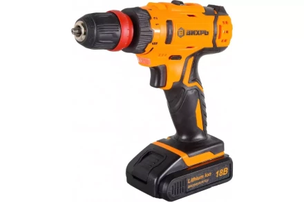 Дрель-шуруповерт Вихрь ДА-18Л-2КC 72/14/34 купить в Нижневартовске