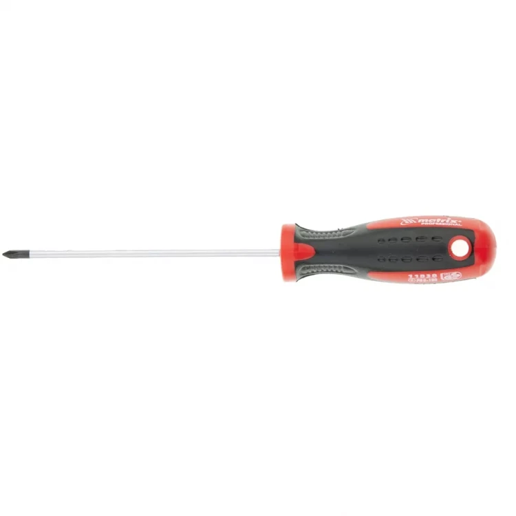 Отвертка Profi Ph0 х 75 мм S2 двухкомп. рукоятка MATRIX 11836 купить в Нижневартовске