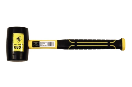 Киянка резин.680гр.с фиберглассовой рукоят.1/6/24 23058 купить в Нижневартовске