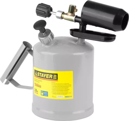 Лампа STAYER "PROFI" паяльная, стальная, 2,0л 40655-2.0 купить в Нижневартовске