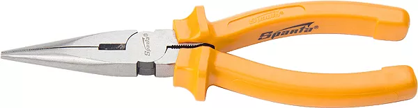 Длинногубцы Classic 180 мм прямые шлифованные пластмассовые рукоятки SPARTA 17159 купить в Нижневартовске