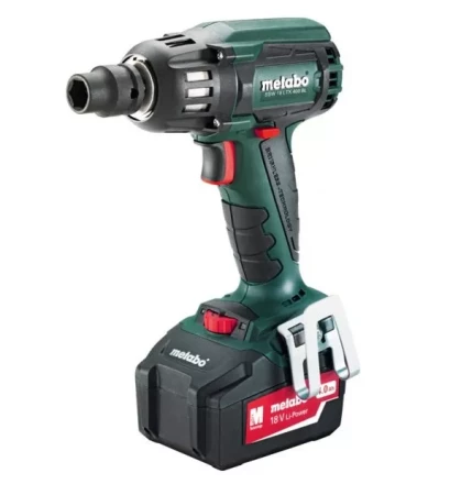 Аккумуляторный ударный гайковерт SSW 18 LTX 400 BL Metabo купить в Нижневартовске