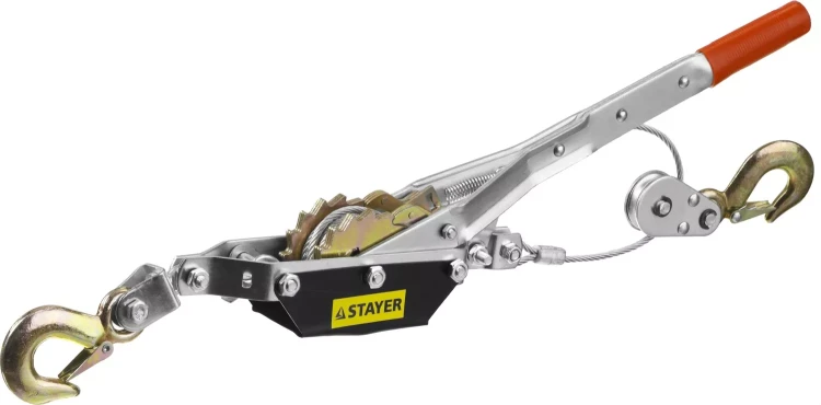 Лебедка STAYER "MAXPull" рычажная, тросовая, 2т/3м 4310-2 купить в Нижневартовске