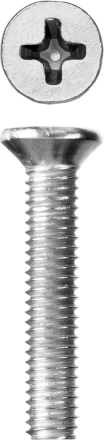 Винт ЗУБР "МАСТЕР" DIN 965, класс прочности 4.8, оцинкованный, M3x16мм, 5кг 303110-03-016 купить в Нижневартовске