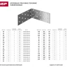 Крепежный угол ЗУБР "МАСТЕР" равносторонний, 60х60х60мм, 1шт 310206-060-060 купить в Нижневартовске
