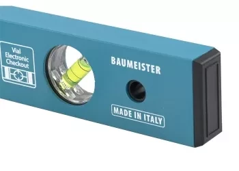 Уровень алюминиевый усиленный 800 мм толщина профессиональный 2 мм 3 глазка  GROSS 33628 купить в Нижневартовске