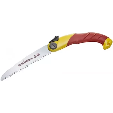 Ножовка GRINDA садовая, шаг зуба 4,0 мм (6 TPI), длина полотна 190 мм, 3-D заточка, складная 8-151881_z01 купить в Нижневартовске