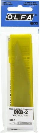Лезвие OLFA из нержавеющей стали для OL-CK-2, 105х20х1,2мм, 2шт OL-CKB-2 купить в Нижневартовске