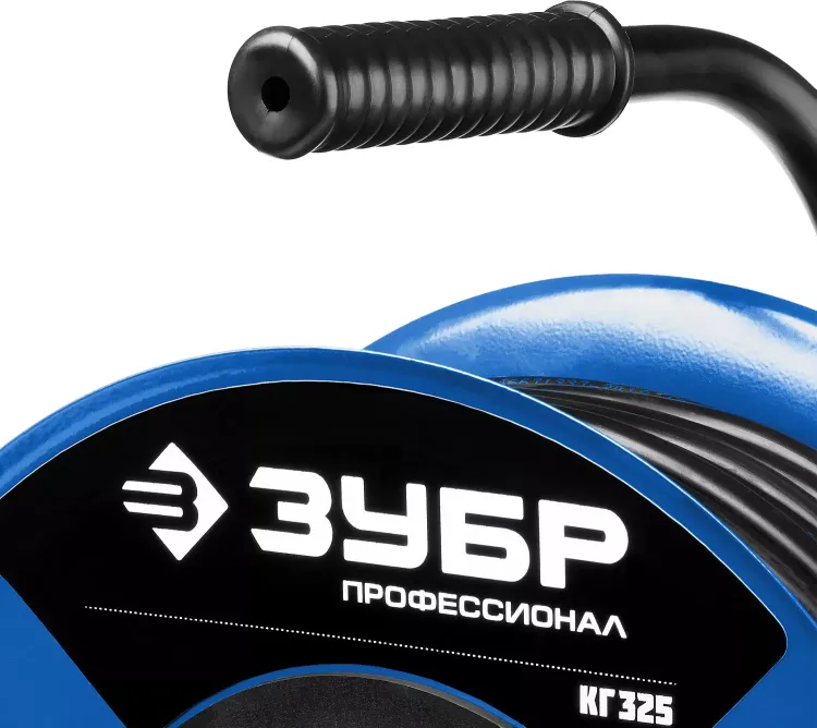 Удлинитель на катушке "КГ 325", 50 м, 4000 Вт, 4 гнезда, IP44, КГ 3х2,5 кв мм, ЗУБР 55079-50 купить в Нижневартовске
