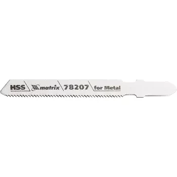 Полотна для электролобзика по металлу, 3 шт. T118A, 50 х 1,2мм, HSS MATRIX Professional 78207