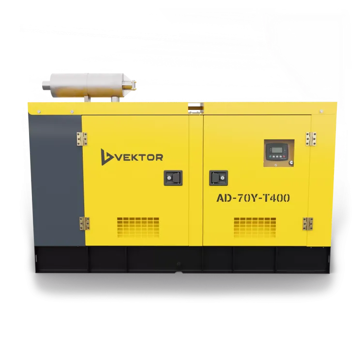 Дизельный генератор Vektor AD-70Y-T400 в шумозащитном кожухе с АВР купить в Нижневартовске